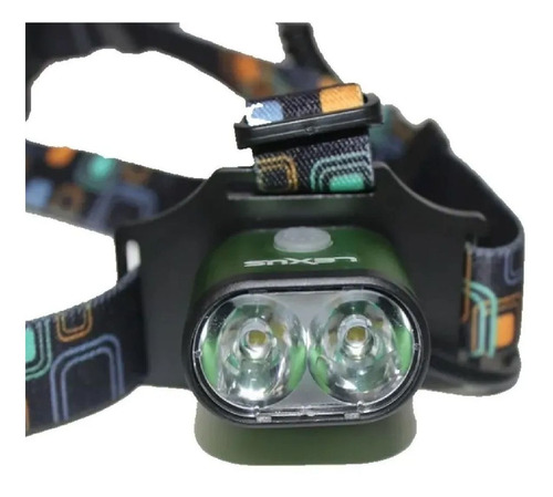 Imagen 2 de 6 de Linterna Minera Lexus Led Frontal Cabeza Ssk28 2000l 3 Func