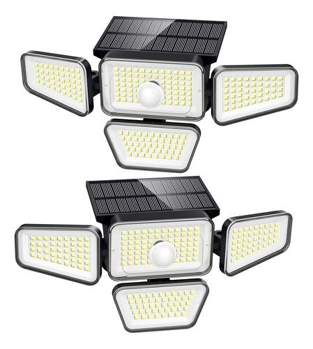 Luces Solares Para Exteriores, 270 Led De 3000 Lmenes, Luz C