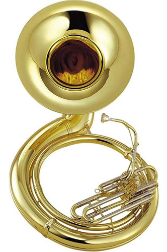 Tuba Yamaha Ysh411 Laqueado Profesional Sousafon Banda