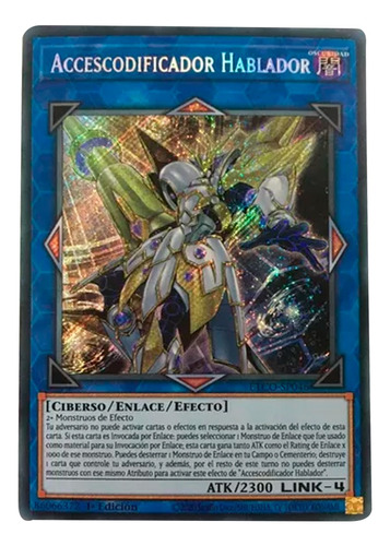 Yugioh! Accescodificador Hablador - Etco (secret Rare)