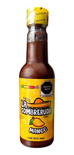 Imagen 1 de 9 de Salsas La Sombreruda (caja Con 24 Piezas) 190ml