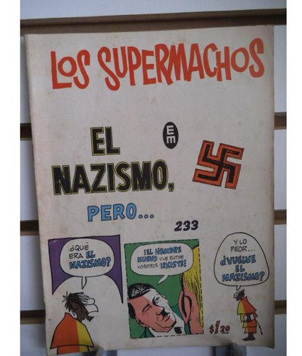 Comic Los Supermachos 233 Editorial Posada Vintage 