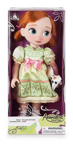 Anna Animators Collection Disney Store Original