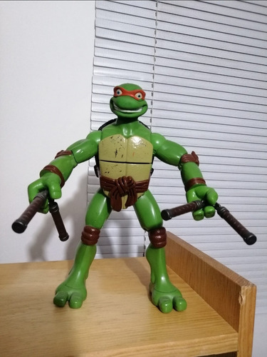 Figura De Acción Miguel Ángel - Tortuga Ninja (Usado)