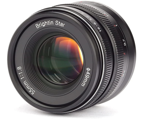 Lente 55mm F1.8 Brightin Star Sin Espejo Para Canon Rf Y ...