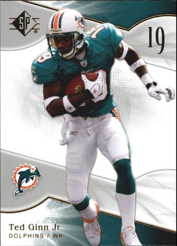 2009 Sp Authentic Retail #51 Ted Ginn Jr. Delfines De Miami