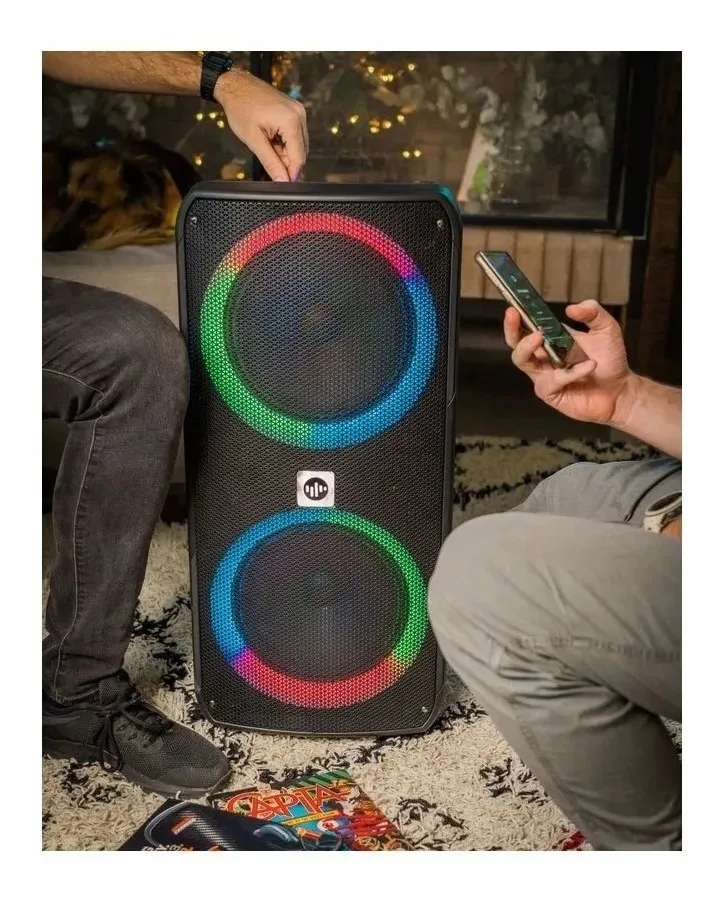Parlante Portatil Stromberg Rad Led 100w