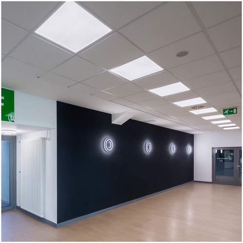 Panel Led Cuadrado Neutro 50w Techo 60x60 Colgante Empotrado