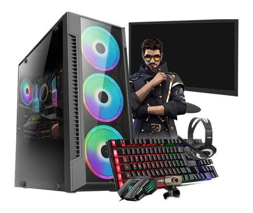 Pc Gamer Completo Hércules I3 3º Ger. Gt 730 8gb Hd 500gb