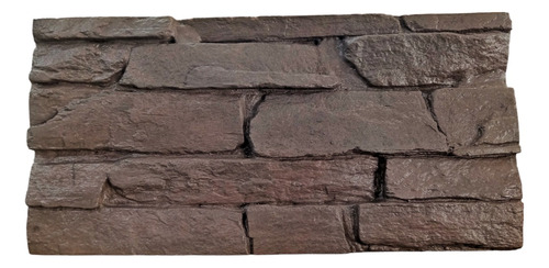 Baldosa De Concreto Piedra Muro Habano 25 X 50