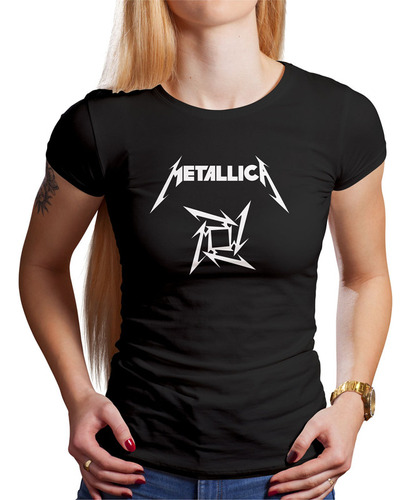 Polo Dama Metallica Estrella (d1674 Boleto.store)
