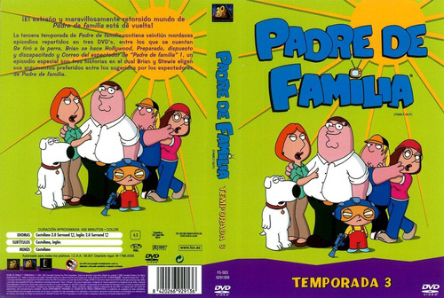 Family Guy - Temp. 3 - Dvd - O | Envío gratis