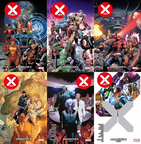 X-men - Amanecer X - Saga De 17 Tomos Panini Arg