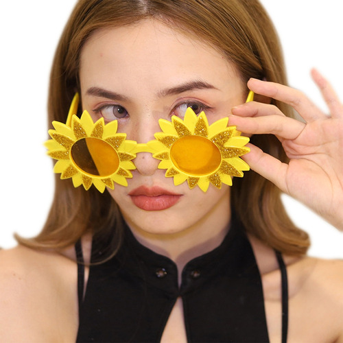 U Gafas De Sol Con Forma De Girasol Para Niñas Y Niños,