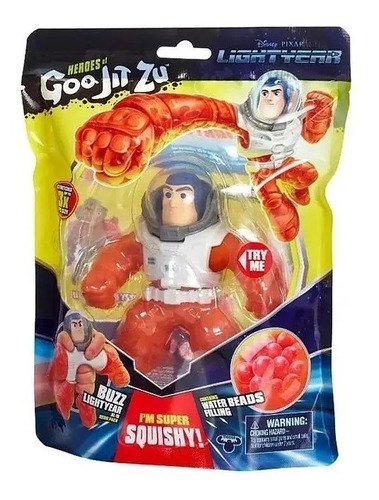 Heroes Of Goo Jit Zu Buzz Lightyear Pixar Muñeco Stretch