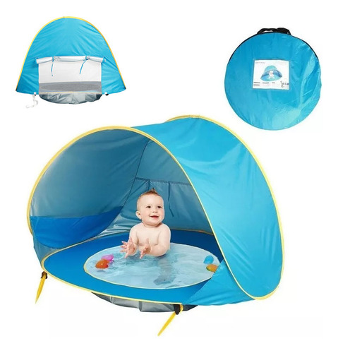 Carpa De Piscina Infantil Para Bebés, Protección Solar Al Ai