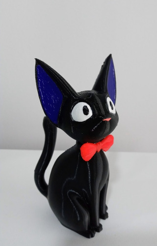 Muñeco Personaje Gato Jiji Estudio Ghibli De Kiki