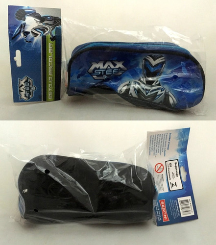 Imagem 5 de 5 de Estojo Escolar Simples Max Steel 16z Original Sestini