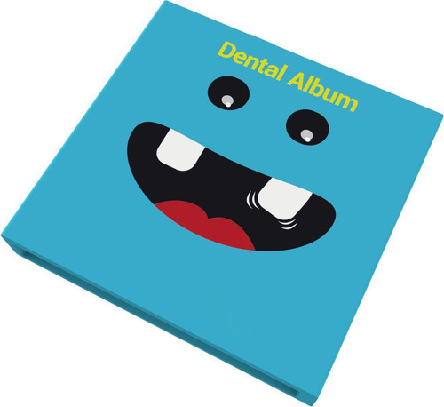 Album Dental P Guardar Os Dentes De Leite Premium Azul Angie
