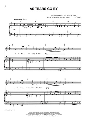 The Rolling Stones: Sheet Music Anthology.