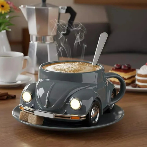 Kyl Taza De Café Con Forma De Escarabajo, Taza De Té Cucha