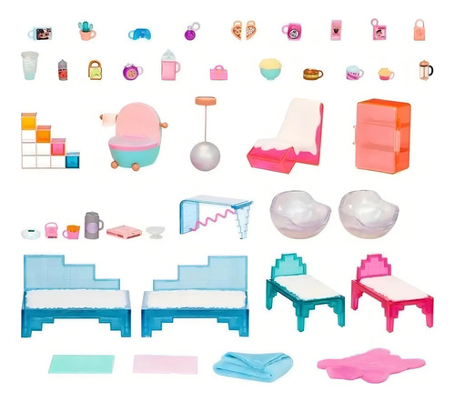 Lol Omg Winter Cottage Casa De Invierno 45 Sorpresas Color Multicolor