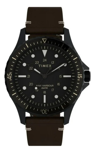 Reloj Para Hombre Timex Navi Xl Tw2v45400 Negro