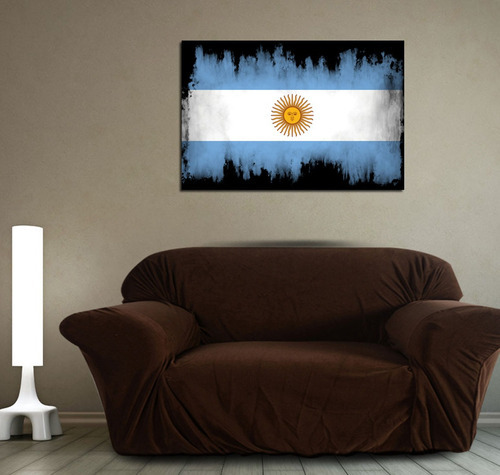 Vinilo Decorativo 50x75cm Bandera Argentina Nacional