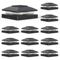 Comprar Luces Solares 4x4 Impermeables Para Patio Y Vallas