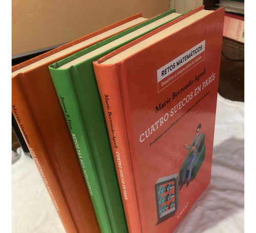 Retos Matemáticos, Colección De 3 Libros (Usado)