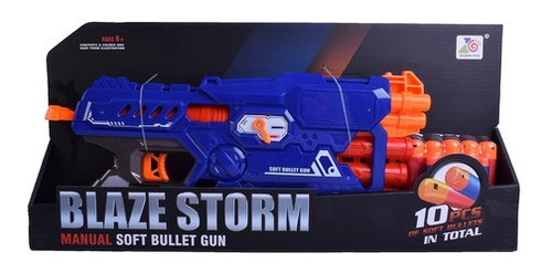 Pistola Rifle Lanza Dardos X10 Blaze Storm 3646