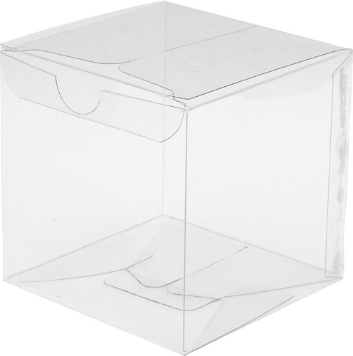 100 Cubo #8 Color Transparente (acetato)