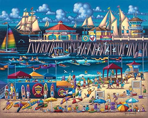 Dowdle Jigsaw Puzzle - Huntington Beach - 500 Piezas