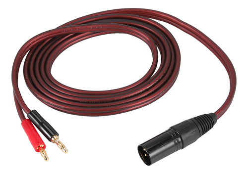 Cable De Altavoz Y0xlr A Banana, Xlr De 3 Pines Macho A Dobl