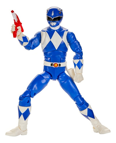 Figura Power Rangers Azul Lightning Collection Hasbro