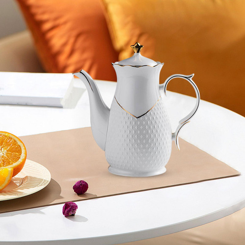 Cafetera De Porcelana, Tetera De 1,6 L, Tetera Para El Hogar