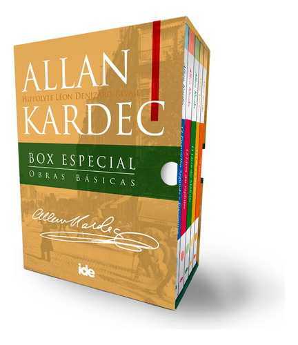 Box Especial Obras Básicas: 14x21 de Allan Kardec editorial Instituto de Difusão Espírita tapa mole en português 2021