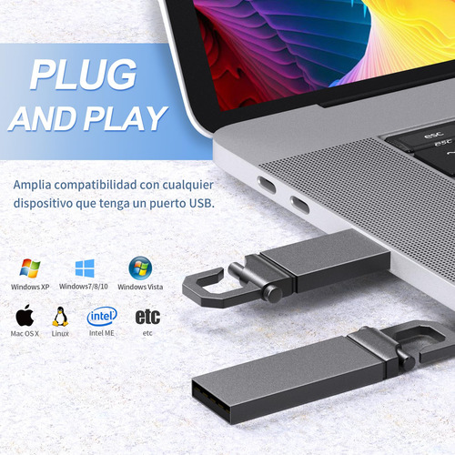 Memoria Usb De 64 Gb, Yuxikis, 5 Unidades, Memoria Flash Usb