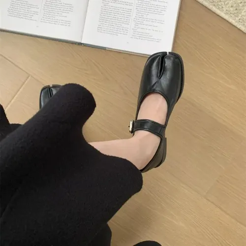 Zapatos Tabi De Estilo Coreano Para Mujer - Primavera De 202