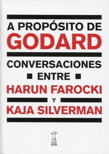 Libro A Propósito De Godard - Harun Farocki - Caja Negra