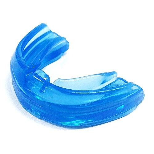 Shock Doctor Adult Braces Strapless Mouthguard (azul)