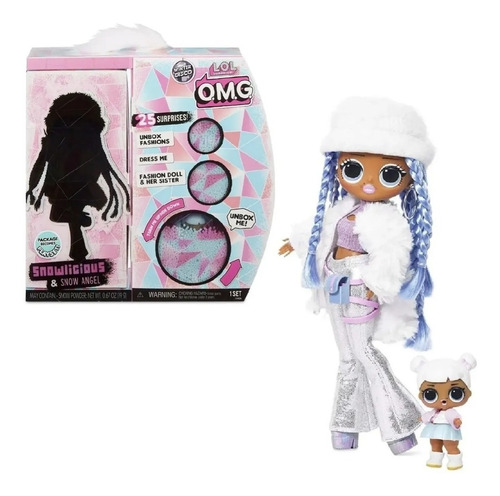 Muñeca Lol Omg Winter Disco Snowlicius Y Snow Angel 561781