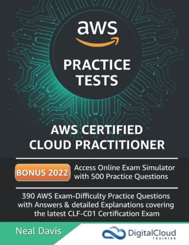 Book : Aws Certified Cloud Practitioner Practice Tests -...