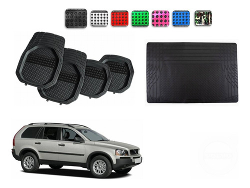 Tapetes 4pz Color 3d + Cajuela Volvo Xc90 2003 - 2008 2009