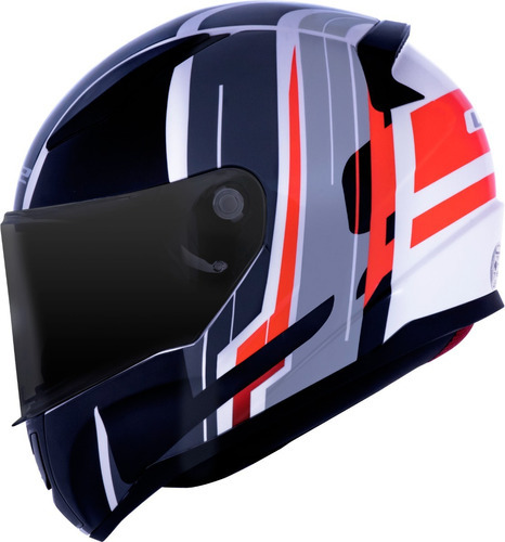 Capacete Ls2 Ff353 Rapid Flag Cor Preto Tamanho Do Capacete 56/s