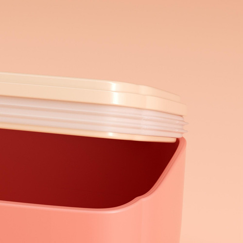 Dispensador De Leche En Polvo Portátil Caja De Rosa S