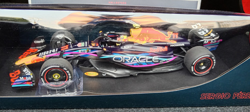 F1 Minichamps Checo Pérez Miami Azul (Usado)