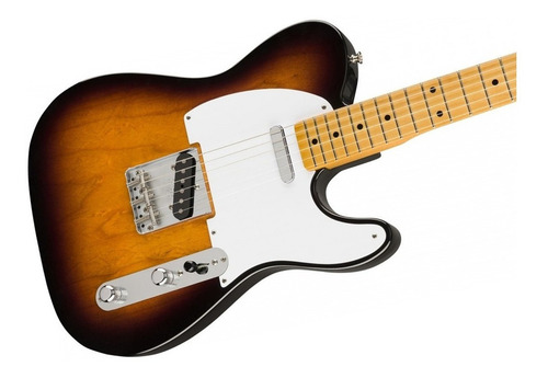 Guitarra eléctrica Fender Vintera '50s Telecaster de aliso 2-color sunburst brillante con diapasón de arce