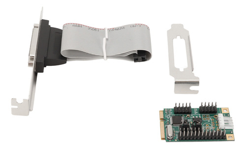 Expansión De Tarjeta Vertical Pcie De Puerto Paralelo Minipc