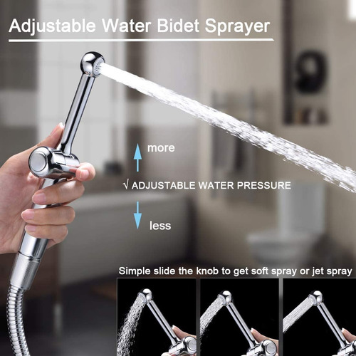 Imagen 2 de 6 de Juego De Bidet Premium Mini Regadera Con Sus Accesorios